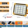 Đèn LED Năng Lượng Mặt Trời Cầm Tay LAMJAD 500W