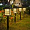 Đèn LED Năng Lượng Mặt Trời Chống Thấm Nước Ngoài Sân Vườn