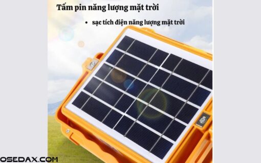 Đèn LED Năng Lượng Mặt Trời Cầm Tay LAMJAD 500W